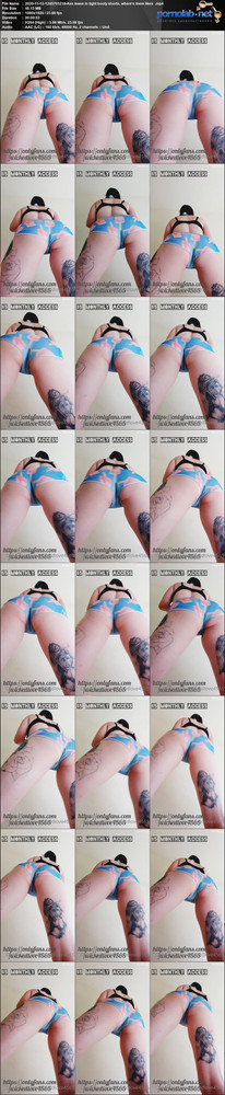 [OF] Wickedlove4565 (@wickedlove4565)/Scr/2020-11-12-1245703218-Ass tease in tight booty shorts, where's them likes  .mp4.jpg